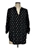 Papermoon Black 3/4 Sleeve Blouse Size L - photo 1