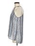 Paper Crane 100% Polyester Blue Sleeveless Blouse Size M - photo 5