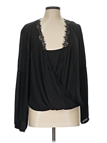 BCBGMAXAZRIA Long Sleeve Blouse (view 1)