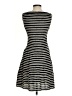 Studio M Stripes Black Casual Dress Size XS - photo 2