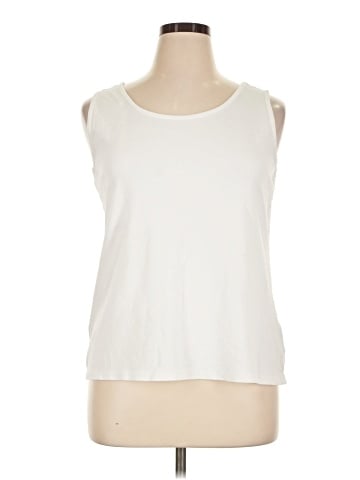 Lands' End Sleeveless T-Shirt (view 1)