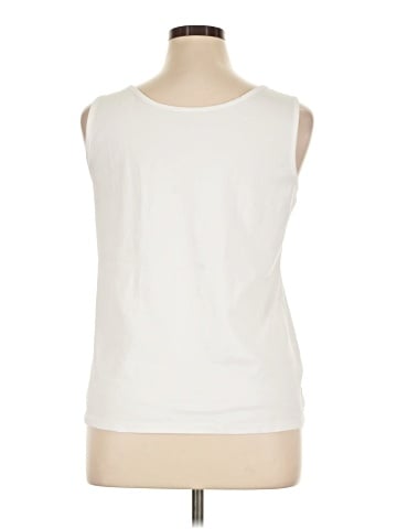 Lands' End Sleeveless T-Shirt (view 2)