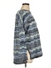 J.Jill Chevron-herringbone Blue Pullover Sweater Size 1X - photo 4