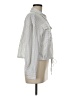Adrianna Papell Stripes Gray Long Sleeve Blouse Size M - photo 4