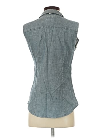 J.Crew Factory Store Sleeveless Button-Down Shirt (view 2)