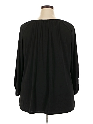 Notations 3/4 Sleeve Blouse (view 2)