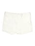 The Limited Solid Ivory Shorts Size 14 - photo 1