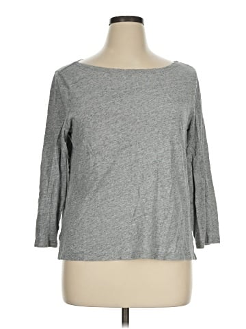 J.Crew 3/4 Sleeve T-Shirt (view 1)