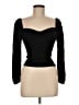 Reformation Black Long Sleeve Top Size 6 - photo 1