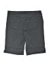 Athleta Solid Gray Athletic Shorts Size L - photo 2