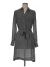 Theory Houndstooth Gray Casual Dress Size 6 - photo 1