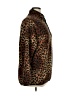 Lands' End 100% Polyester Animal Print Brown Pullover Sweater Size 1X - photo 4