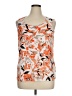 Kasper Orange Sleeveless Blouse Size XL - photo 1