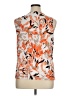 Kasper Orange Sleeveless Blouse Size XL - photo 2