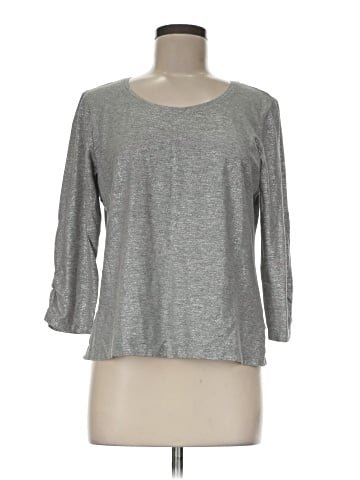 Zenergy by Chico's 3/4 Sleeve T-Shirt (view 1)
