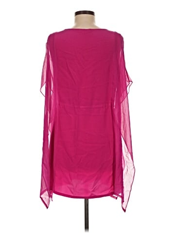 Amour Vert 3/4 Sleeve Silk Top (view 2)