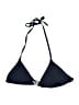 MICHAEL Michael Kors Solid Blue Swimsuit Top Size M - photo 1