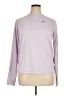 Nike 100% Polyester Purple Long Sleeve T-Shirt Size XL - photo 1