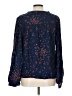 Gap 100% Modal Blue Long Sleeve Blouse Size L - photo 2