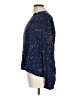 Gap 100% Modal Blue Long Sleeve Blouse Size L - photo 5