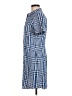 Theory Blue Short Sleeve Button-Down Shirt Size 6 - photo 5