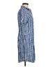 Theory Blue Short Sleeve Button-Down Shirt Size 6 - photo 4
