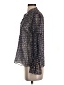 Waverly Grey 100% Polyester Print Black Long Sleeve Blouse Size XS - photo 5