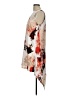 Bar III 100% Polyester Print Ivory Casual Dress Size L - photo 5