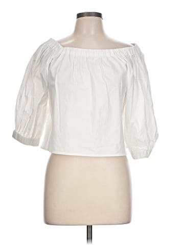 Cuyana 3/4 Sleeve Blouse (view 1)