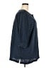 Lands' End 100% Polyester Polka Dots Blue 3/4 Sleeve Blouse Size 2X - photo 4