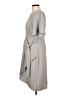 Closet Solid Gray Casual Dress Size 12 - photo 5