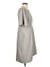 Closet Solid Gray Casual Dress Size 12 - photo 4