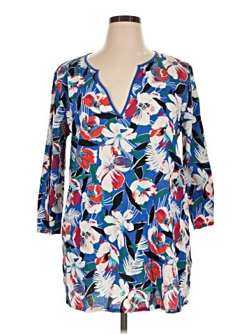 J.Crew Factory Store Long Sleeve Blouse (view 1)