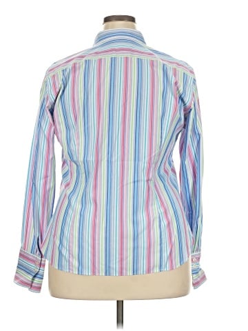 Lands' End Long Sleeve Button-Down Shirt (view 2)
