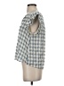 Mine Blue Short Sleeve Blouse Size S (estimated) - photo 5