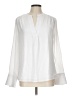Calvin Klein White Long Sleeve Blouse Size L (estimated) - photo 1