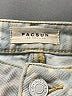 PacSun Stripes Blue Denim Shorts Size 28 waist - photo 3