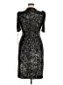 Calvin Klein Metallic Silver Cocktail Dress Size 14 - photo 2