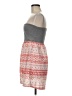 Roxy Hearts Gray Casual Dress Size M - photo 5