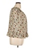 Tory Burch 100% Silk Ivory 3/4 Sleeve Silk Top Size 14 - photo 4