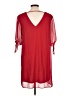 Soprano 100% Polyester Red Casual Dress Size L - photo 2