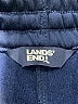 Lands' End 100% Polyester Solid Blue Athletic Shorts Size 14 - 18 - photo 3