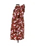 Lands' End 100% Polyester Floral Brown Coat Size M (tall) - photo 5