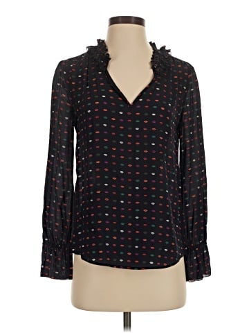 J.Crew Long Sleeve Silk Top (view 1)