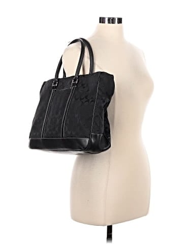 Coach Leather Tote (view 2)