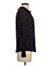 J.Crew 100% Silk Black Long Sleeve Silk Top Size 0 - photo 4