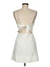 French Connection Solid White Cocktail Dress Size 6 - photo 2