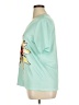 Unbranded Floral Teal Short Sleeve T-Shirt Size XL - photo 5