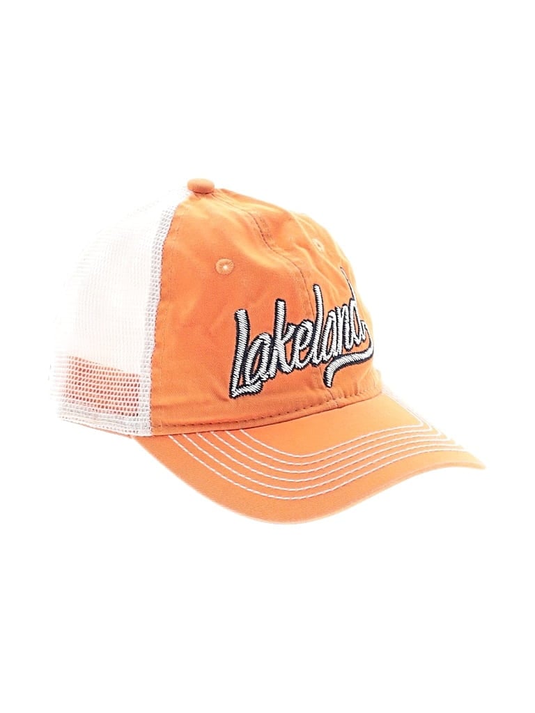 Pre-owned Assorted Brands Baseball Cap In Orange