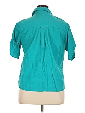 White Stag 3/4 Sleeve Button-Down Shirt (view 2)